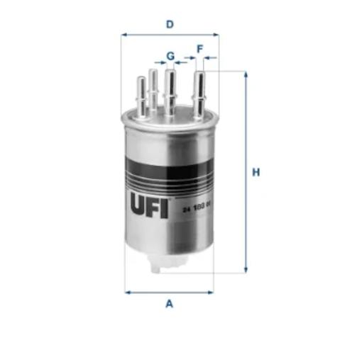 Фильтр-отстойник топлива грубой очистки 2418800 UFI