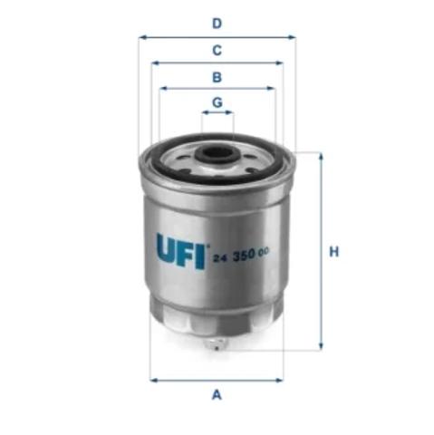 Фильтр топлива 2435000 UFI
