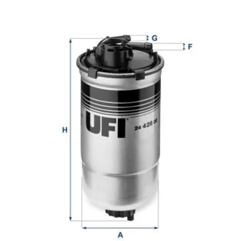 Топливный фильтр 2442800 UFI