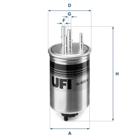 Фильтр топлива 2445900 UFI