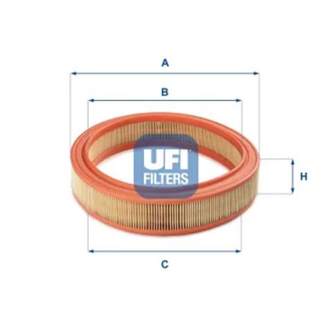 Автомобильный фильтр воздуха 3003801 UFI
