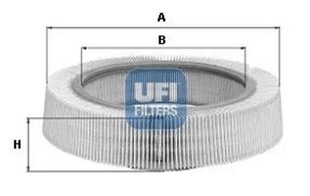 Элемент воздушного фильтра 3097600 UFI