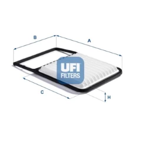 Воздушный фильтр двигателя 30B7100 UFI