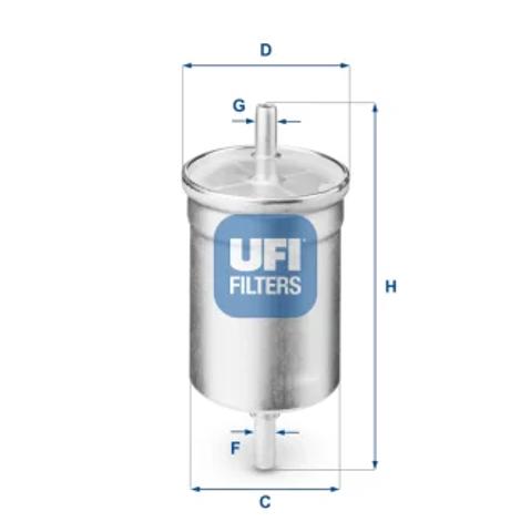 Фильтр тонкой очистки топлива 3171000 UFI