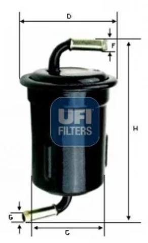Топливный фильтр 3171500 UFI