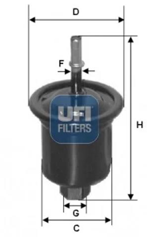 Фильтр топлива 3173100 UFI