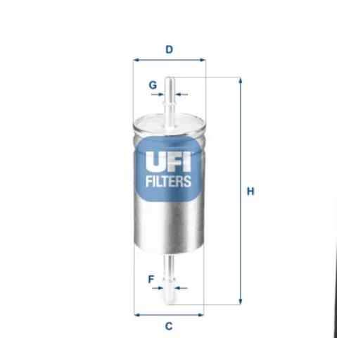 Фильтр тонкой очистки топлива 3184200 UFI