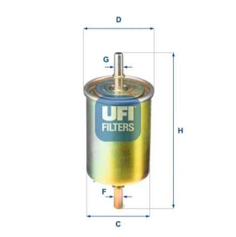 Фильтр-отстойник топлива грубой очистки 3185000 UFI