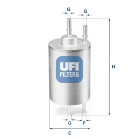 Топливный фильтр 3195800 UFI