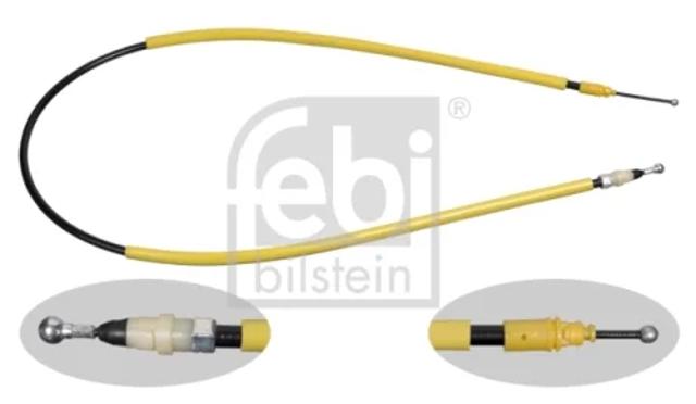 Трос стояночного тормоза задний правый 33168 FEBI