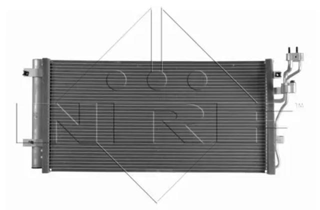 NRF 350003 Радиатор кондиционера в наличии Украина