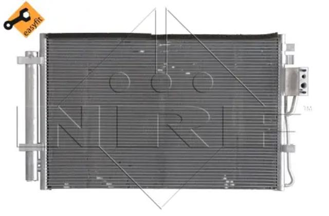 Радиатор кондиционера 350022 NRF