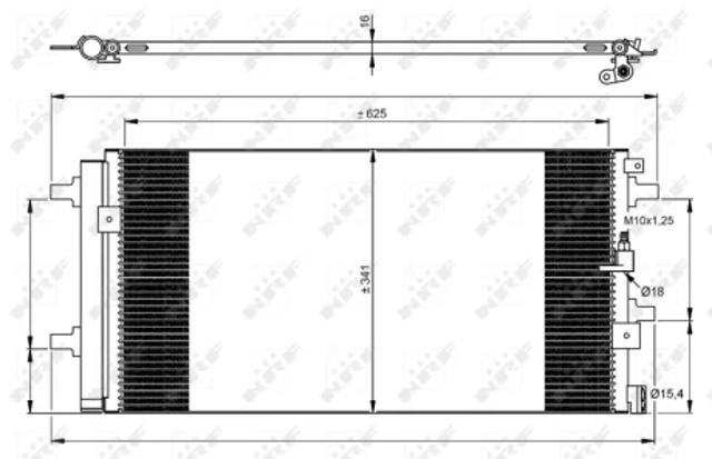 Конденсер 350060 NRF