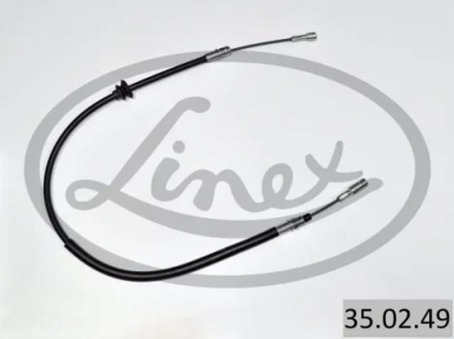 Трос ручного тормоза передний 350249 LINEX