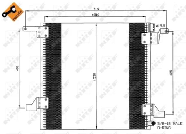 Конденсатор 35579 NRF