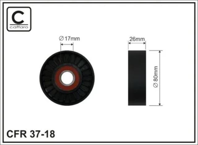 Натяжной ролик 3718 CAFFARO