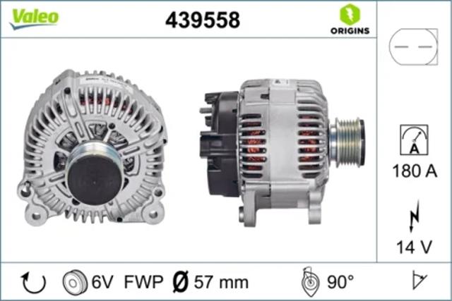 Генератор 439558 VALEO