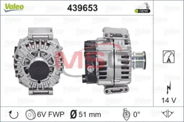 Генератор автомобильный 439653 VALEO