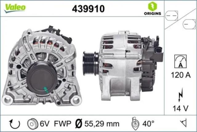 Автомобильный генератор 439910 VALEO