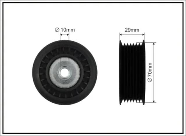 Паразитный ролик приводного ремня 46199 CAFFARO
