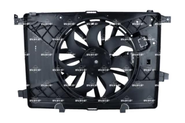 NRF 47990 Диффузор вентилятора в сборе с мотором и крыльчаткой в наличии Каменское