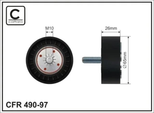 Ролик паразитный 49097 CAFFARO