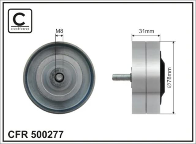 Ролик паразитный 500277 CAFFARO