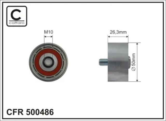 Паразитный ведущий ролик 500486 CAFFARO