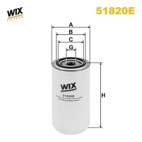 Фильтр гидравлической системы 51820E WIX