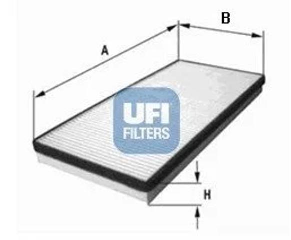 Фильтр салона угольный 5305400 UFI