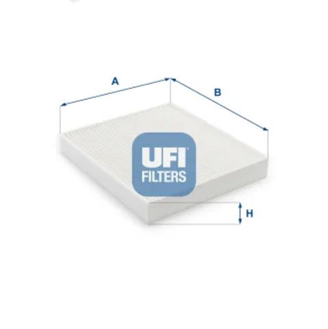 Воздушный фильтр салона 5309800 UFI