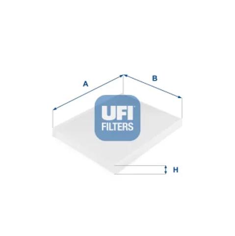 Фильтр салона угольный 5314900 UFI