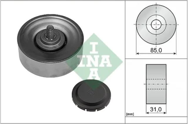 Ролик паразитный 532056910 INA