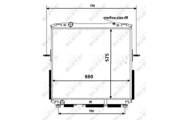 NRF 53367 Радиатор в наличии Кривой Рог