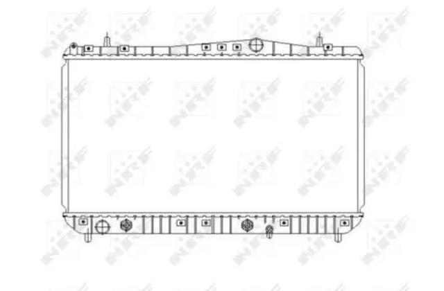 NRF 53385 Радиатор в наличии Каменское