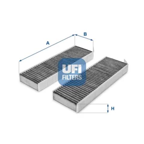 Фильтр салона угольный 5417200 UFI