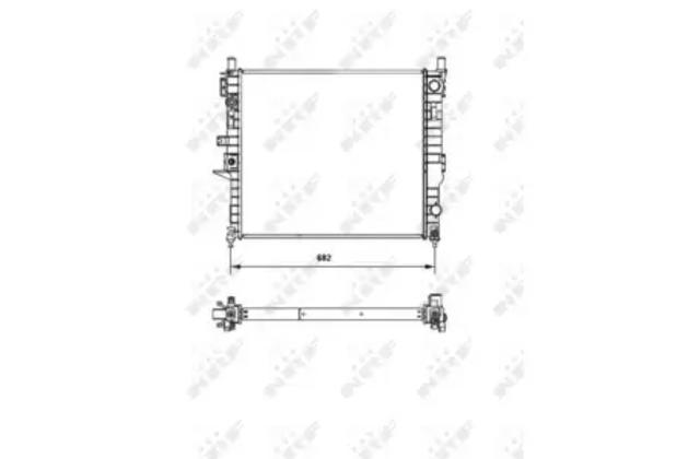 NRF 55335 Радиатор в наличии Черновцы