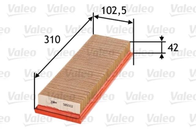 Воздушный фильтр 585002 VALEO