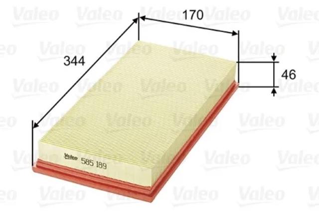Воздушный фильтр двигателя 585189 VALEO