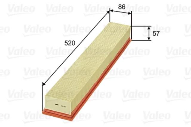 Воздушный фильтр двигателя 585323 VALEO