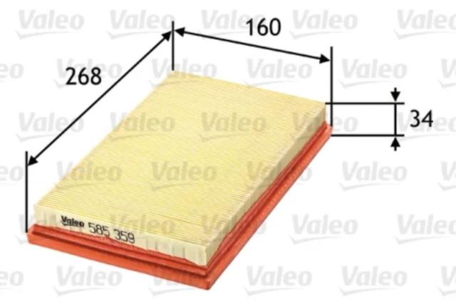 Воздушный фильтр 585359 VALEO
