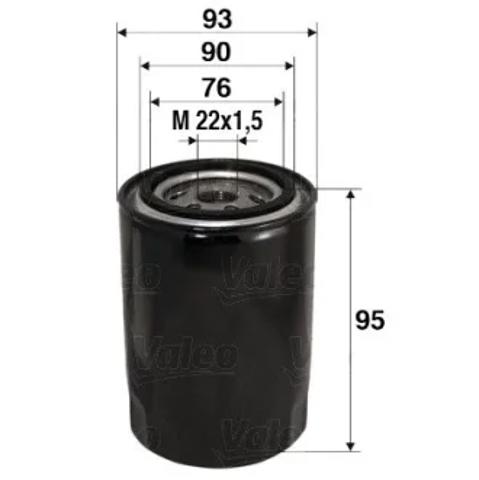 Фильтр центробежный очистки масла 586006 VALEO