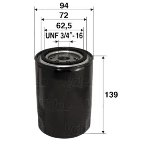 Фильтр центробежный очистки масла 586064 VALEO