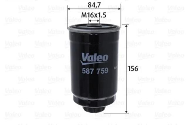 Фильтр тонкой очистки топлива 587759 VALEO