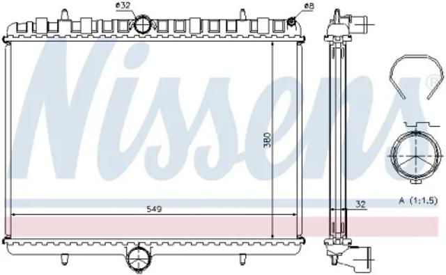 NISSENS 63621A Радиатор в наличии Каменское