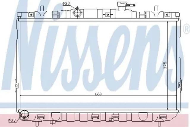 67494 NISSENS Радиатор купить в Полтава
