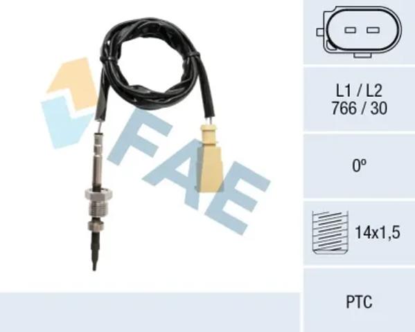 Датчик температуры отработавших газов (ОГ), сажевого фильтра 68030 FAE