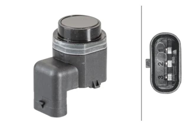 Парктроник, боковой 6PX358141081 HELLA