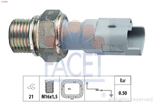 Датчик давления масла двигателя 70130 FACET