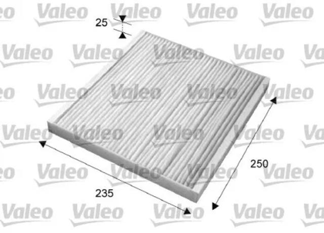 Воздушный фильтр салона 715636 VALEO